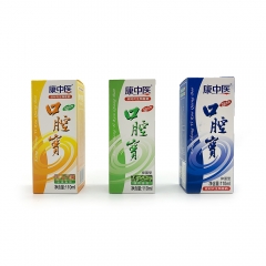 康中医口腔宝含漱液100盒/箱 水果香型（黄色盒）